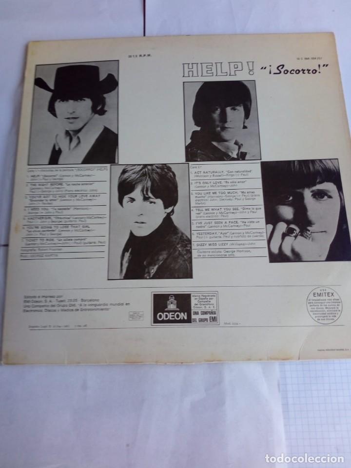 Discos de vinilo: THE BEATLES HELP! de 1965 - Foto 2
