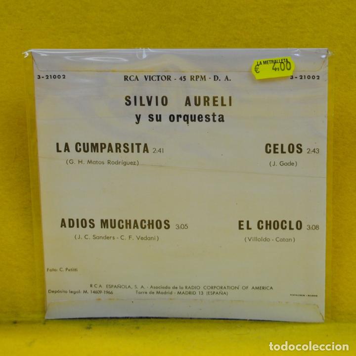 Discos de vinilo: SILVIO AURELI - LA CUMPARSITA + 3 - EP - Foto 3
