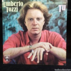 Disques de vinyle: UMBERTO TOZZI - TU. Lote 251166970