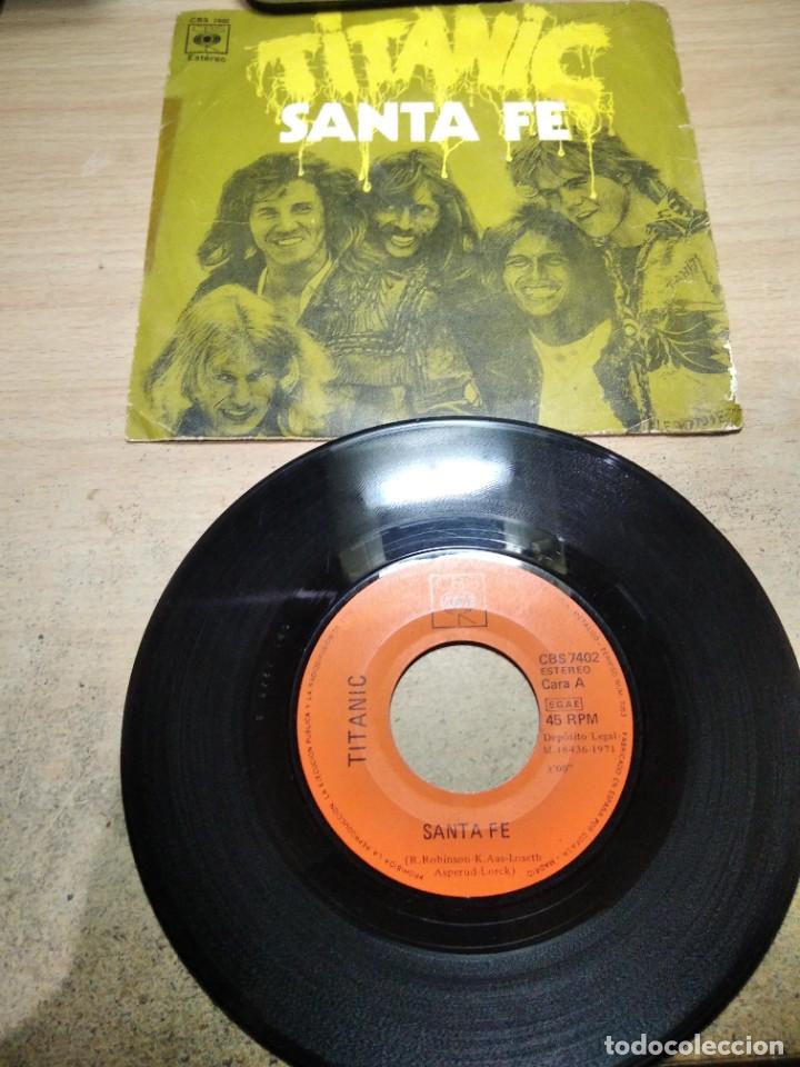 Discos de vinilo: TITANIC - SANTA FE / NO VEO RAZON SINGLE 1971 - Foto 1