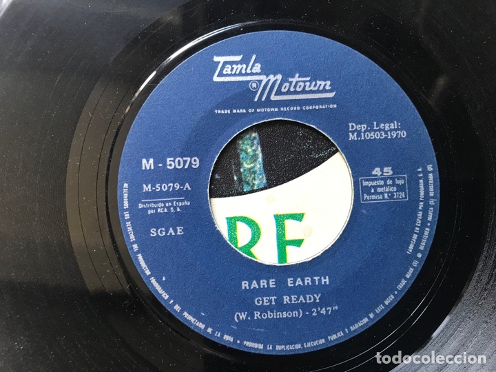 Discos de vinilo: Rare Earth. Get Ready. Magic Key - Foto 3