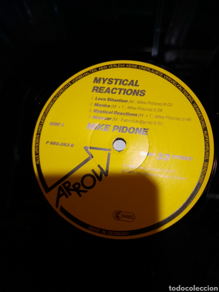 Discos de vinilo: Mike Pidone - mystical reaction - Foto 2