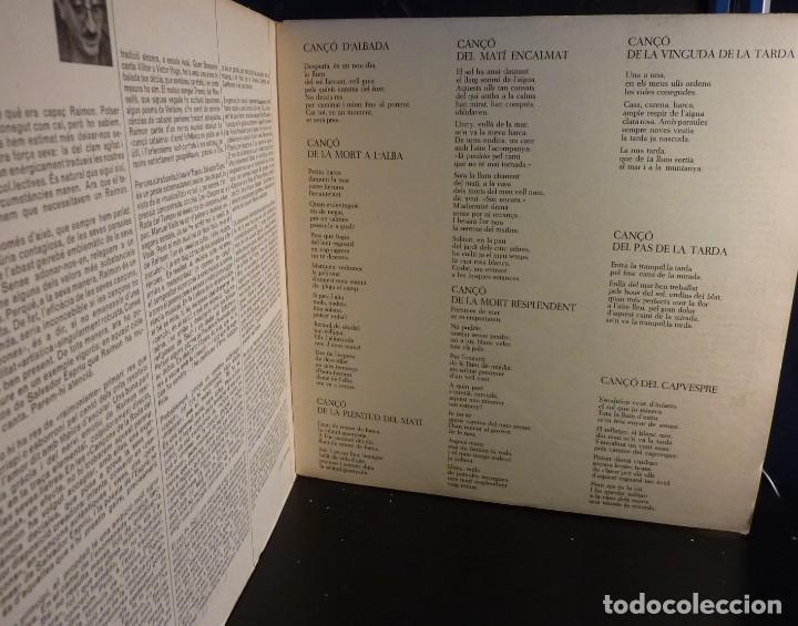 Discos de vinilo: RAIMON // CAN&Ccedil;ONS DE LA RODA DEL TEMPS // LIBRETO // 1966 // (VG VG). LP - Foto 2