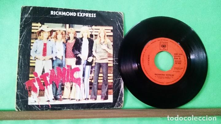 Discos de vinilo: TITANIC . RICHMOND EXPRESS.1973 . LIMPIO, TRATADO CON ALCOHOL ISOPROP&Iacute;LICO.AZ