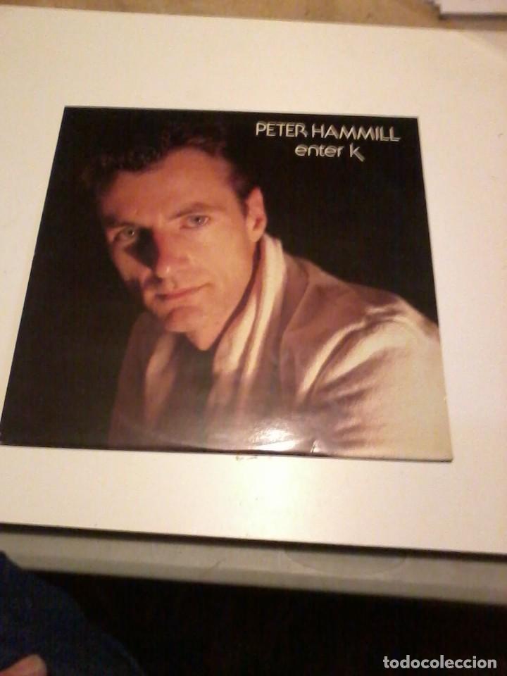 Discos de vinilo: Peter Hammill Lp Enter K Fr.1982 encarte letras - Foto 1