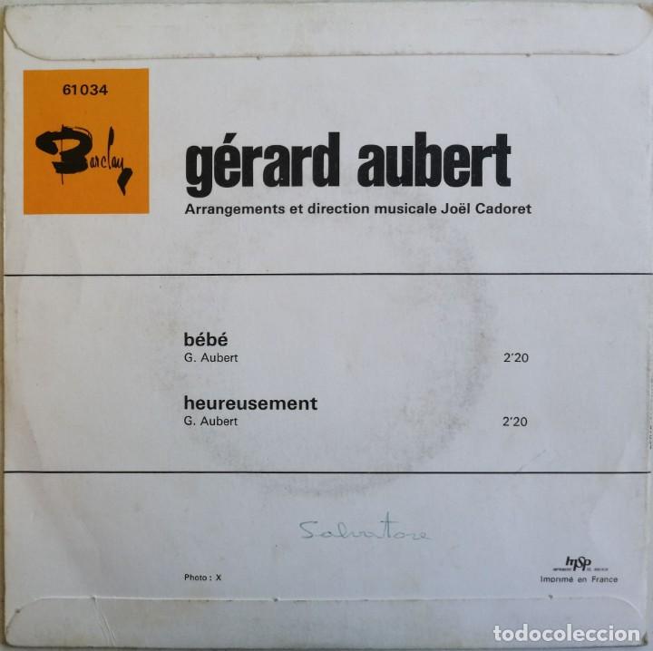 Gerard Aubert Bebe Barclay Firmado Por Buy Vinyl Singles French And Italian Songs At Todocoleccion