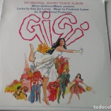 Discos de vinilo: GIGI ( LESLIE CARON & MAURICE CHEVALIER ) BSO, ED AMERICANA 1985. Lote 251334410