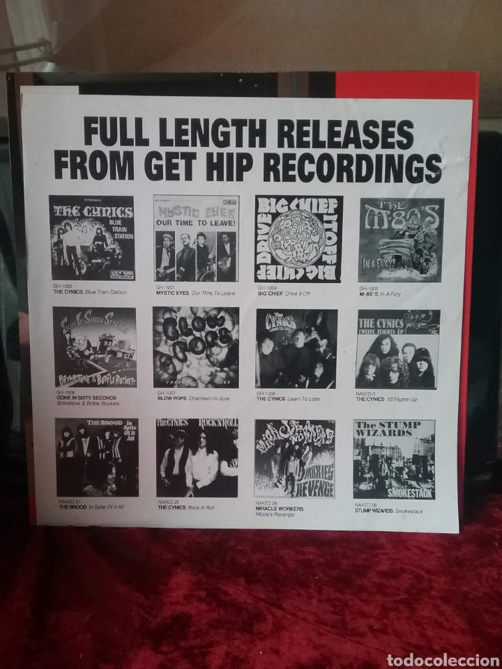 Discos de vinilo: The CYNICS 1993 Get Hip Recording - Foto 3
