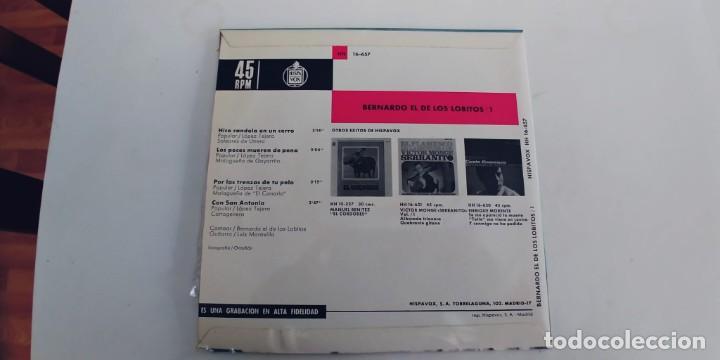 Discos de vinilo: BERNARDO EL DE LOS LOBITOS-EP VOL.1 - Foto 2
