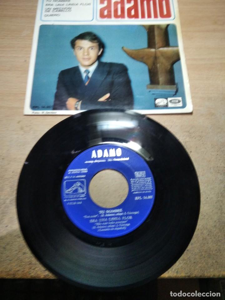 Discos de vinilo: ADAMO - TU NOMBRE - EP 1966 - Foto 1
