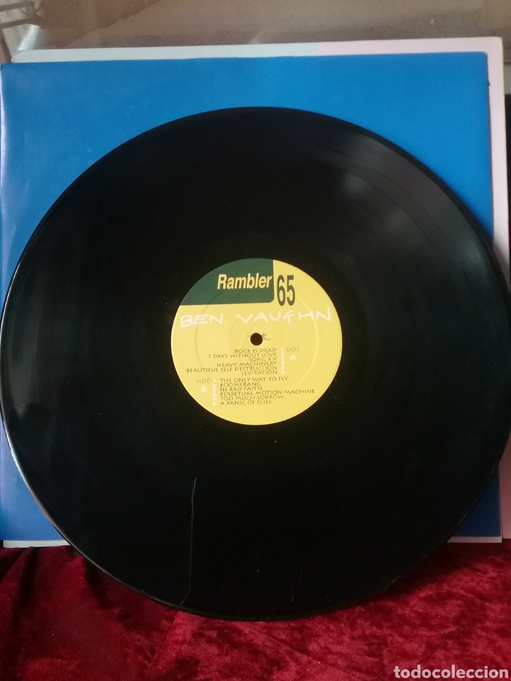 Discos de vinilo: Ben Vaughn Rambler 65 1994 Munster Records - Foto 4