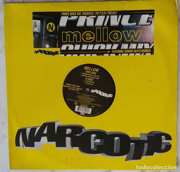 Discos de vinilo: MELLOW. SMOKIN. MAXI SINGLE NARCOTIC. 3 TEMAS - Foto 1
