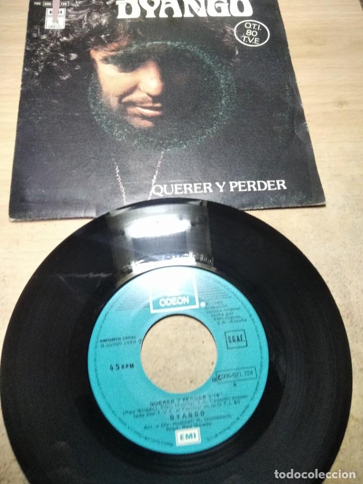 Discos de vinilo: DYANGO - QUERER Y PERDER / NUESTRO PRIMER BESO - 1980 - Foto 1