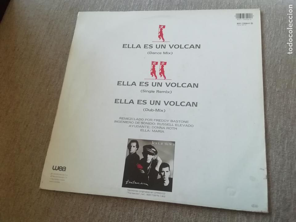 Discos de vinilo: La uni&oacute;n-ella es un volc&aacute;n. Maxi - Foto 2