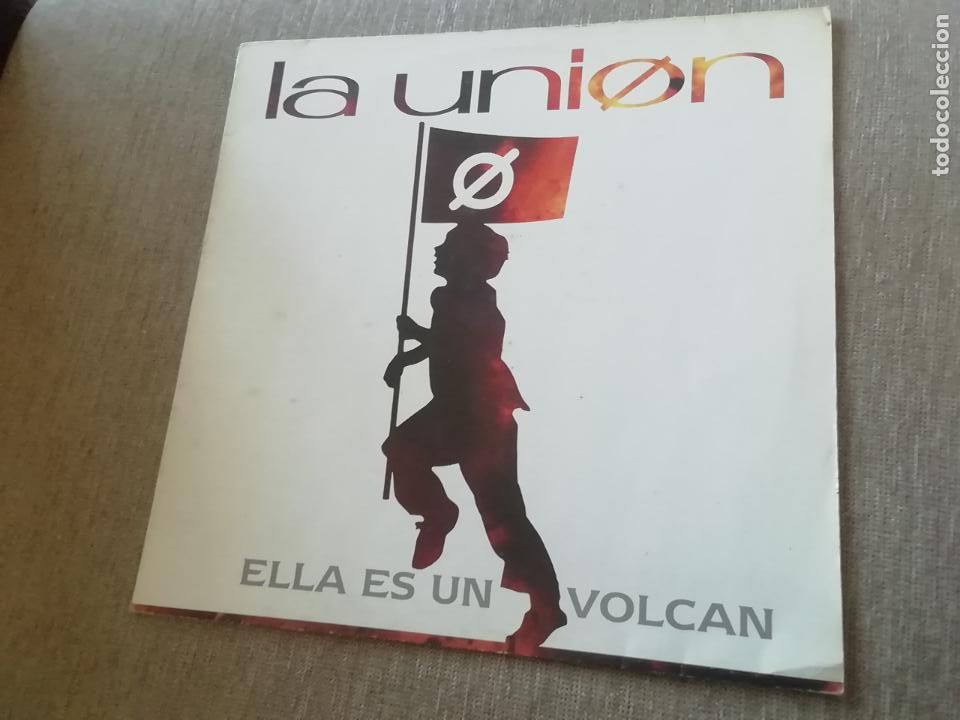 Discos de vinilo: La uni&oacute;n-ella es un volc&aacute;n. Maxi - Foto 1
