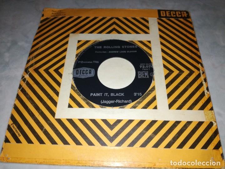 Discos de vinilo: THE ROLLING STONES-PAINT IT, BLACK-JUKEBOX - Foto 2