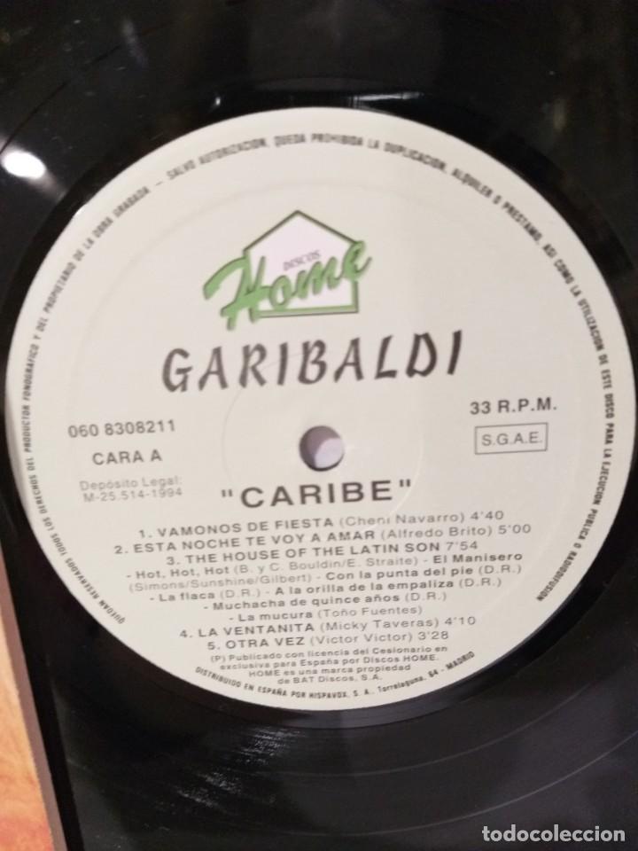 Discos de vinilo: GARIBALDI CARIBE LP 1994-C - Foto 4