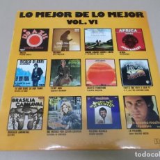 Discos de vinilo: LO MEJOR DE LO MEJOR VOL. VI (LP) (VER FOTO CONTENIDO COMPLETO) AÑO 1975