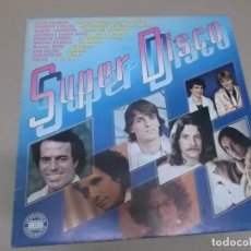 Discos de vinilo: SUPER DISCO (LP) (VER FOTO CONTENIDO COMPLETO) AÑO 1980