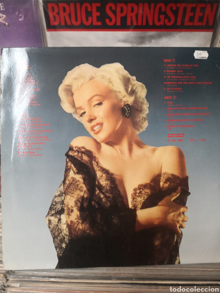 Discos de vinilo: Marilyn Monroe 2 LP &aacute;lbum - Foto 2