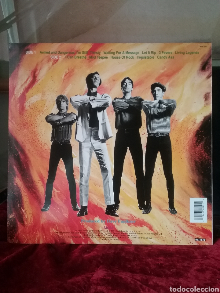 Discos de vinilo: FLESHTONES 1991 Big Beat Records - Foto 2
