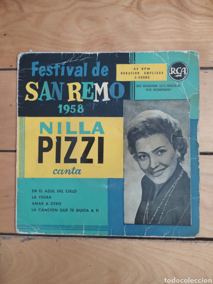 Discos de vinilo: EP Nilla Pizzi - Foto 1