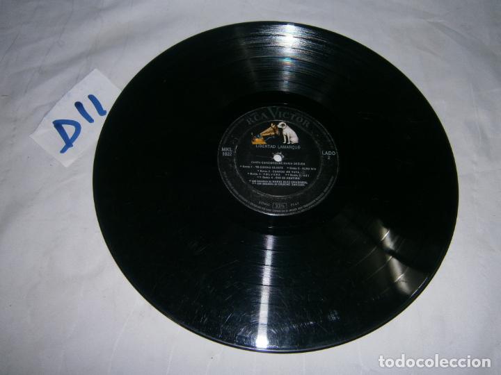 Discos de vinil: ANTIGUO LP - LIBERTAD LAMARQUE CON ORQUESTAS MARIO RUIZ ARMENGOL Y CHUCHO ZARZOSA