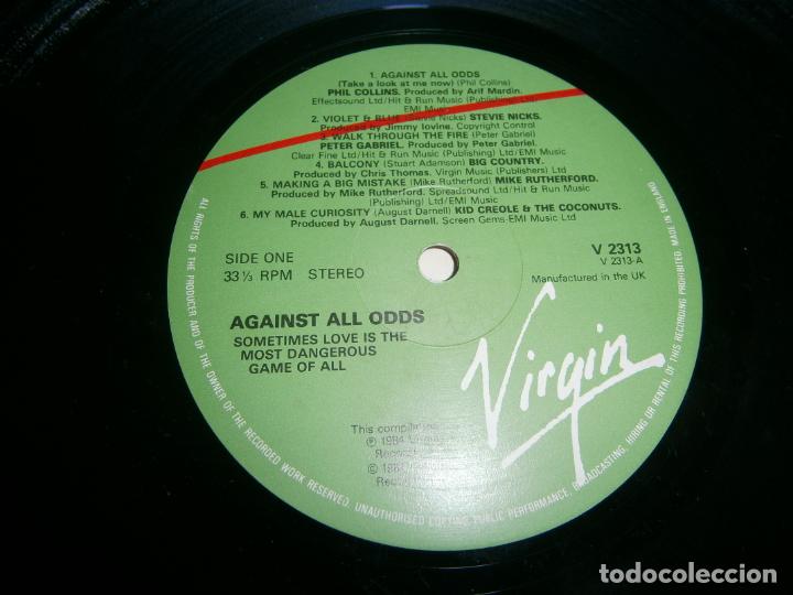 Discos de vinilo: ANTIGUO LP - AGAINST ALL ODDS - Foto 2