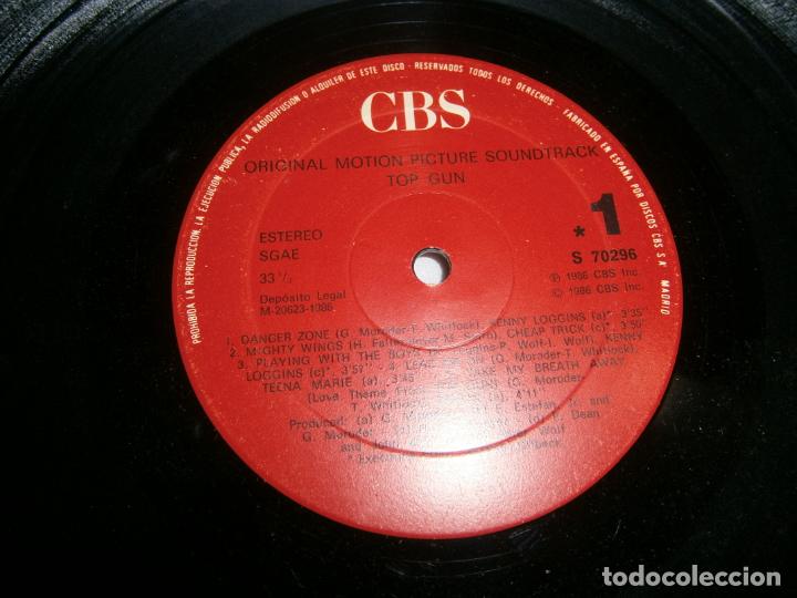 Discos de vinilo: ANTIGUO LP - TOP GUN - Foto 2