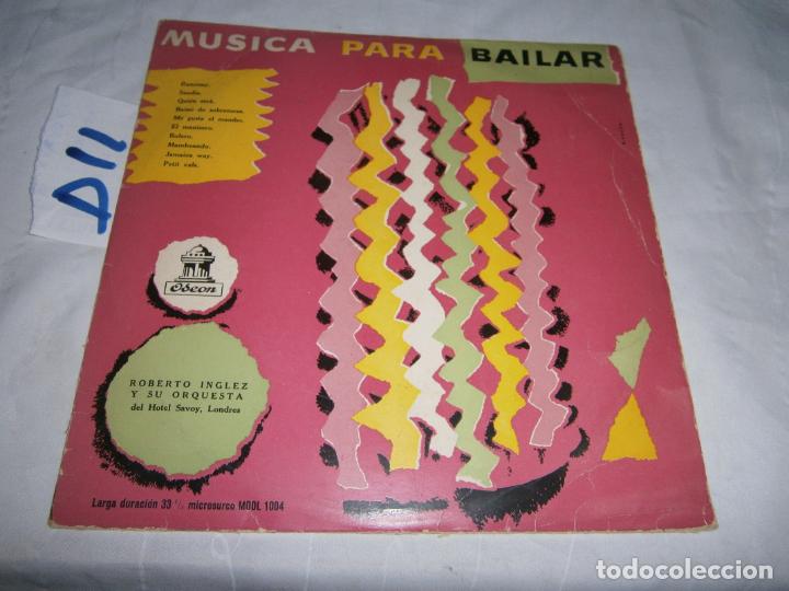 Vinyl-Schallplatten: ANTIGUO LP - MUSICA PARA BAILAR