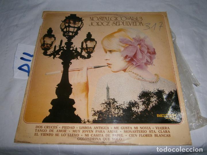 Discos de vinilo: ANTIGUO LP - JORGE SEPULVEDA - Foto 1