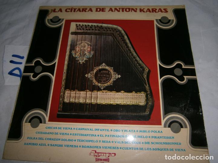 Dischi in vinile: ANTIGUO LP - LA CITARA DE ANTON KARAS
