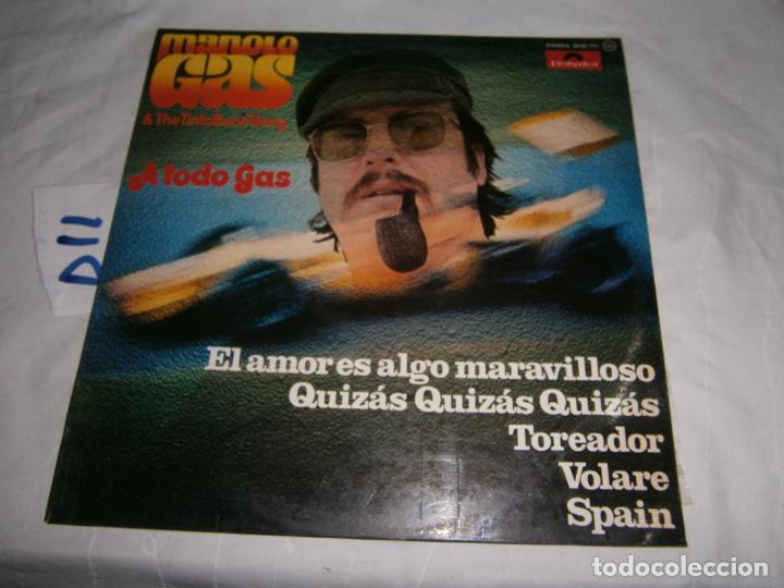 Discos de vinilo: ANTIGUO LP - MANOLO GAS - Foto 1