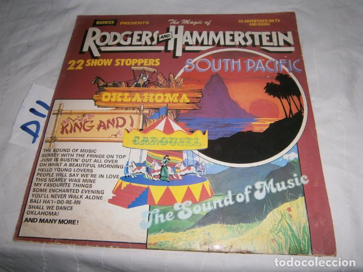 Discos de vinilo: ANTIGUO LP - ROGERS & HAMMERSTEIN - Foto 1