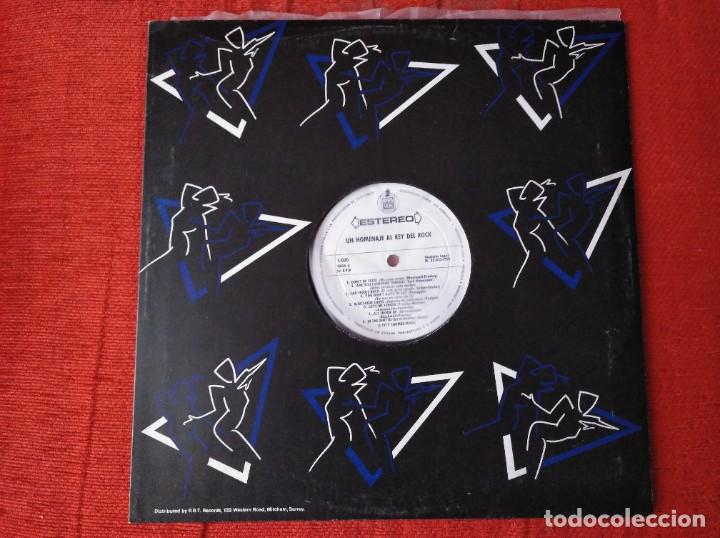 Discos de vinilo: UN HOMENAJE AL REY DEL ROCK - LP - Foto 3