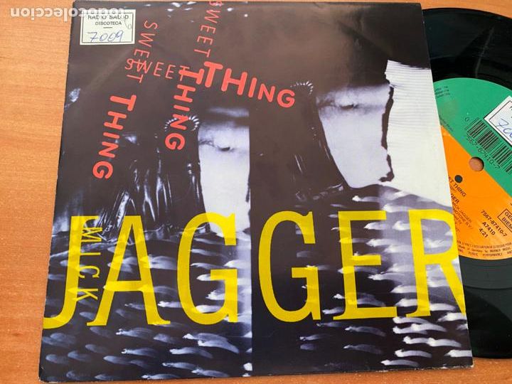 Discos de vinilo: MICK JAGGER (SWEET THING) SINGLE 1992 (EPI22) - Foto 1