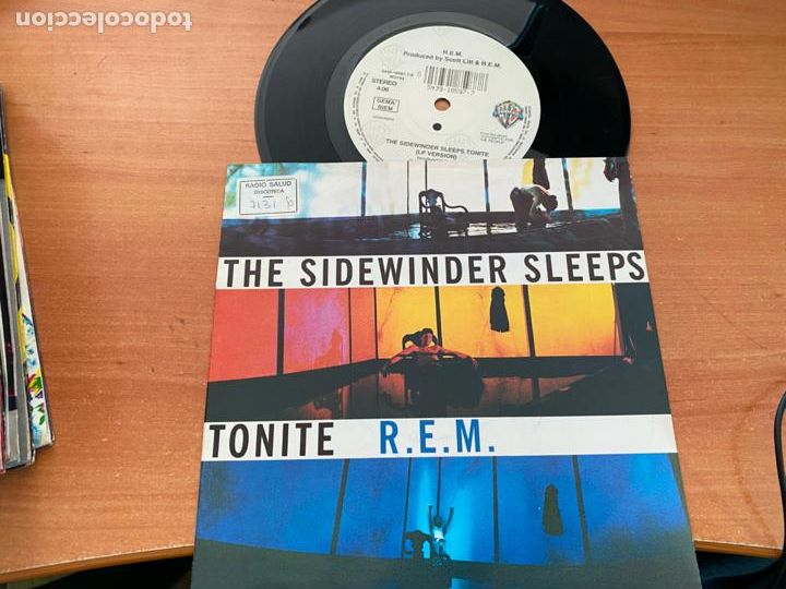 Discos de vinilo: REM R.E.M. (THE SIDEWINDER SLEEPS) SINGLE 1992 (EPI22) - Foto 1