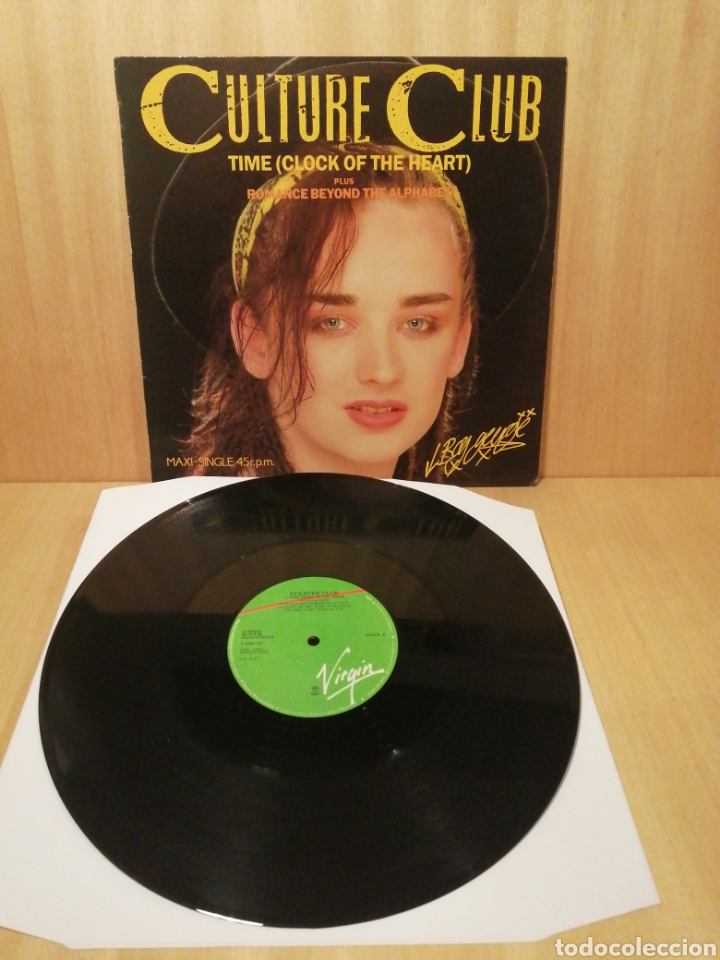 culture club. time. white boys.. maxi 45 rpm. - Buy Maxi Singles of  Pop-Rock International of the 80s on todocoleccion