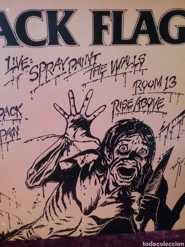 Discos de vinilo: BLACK FLAG 7&rdquo; Unofficial Records - Foto 2