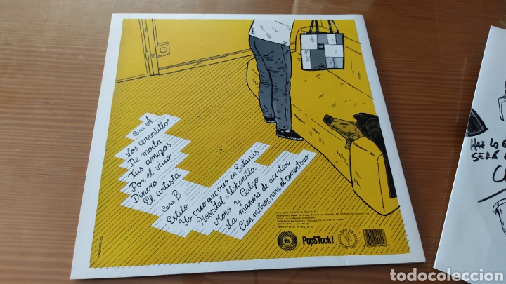 Discos de vinilo: Autografiado !!Disco vinilo LP LOS PUNSETES &rdquo;LP2&rdquo; - Foto 2