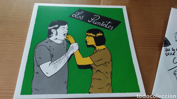Discos de vinilo: Autografiado !!Disco vinilo LP LOS PUNSETES &rdquo;LP2&rdquo; - Foto 1