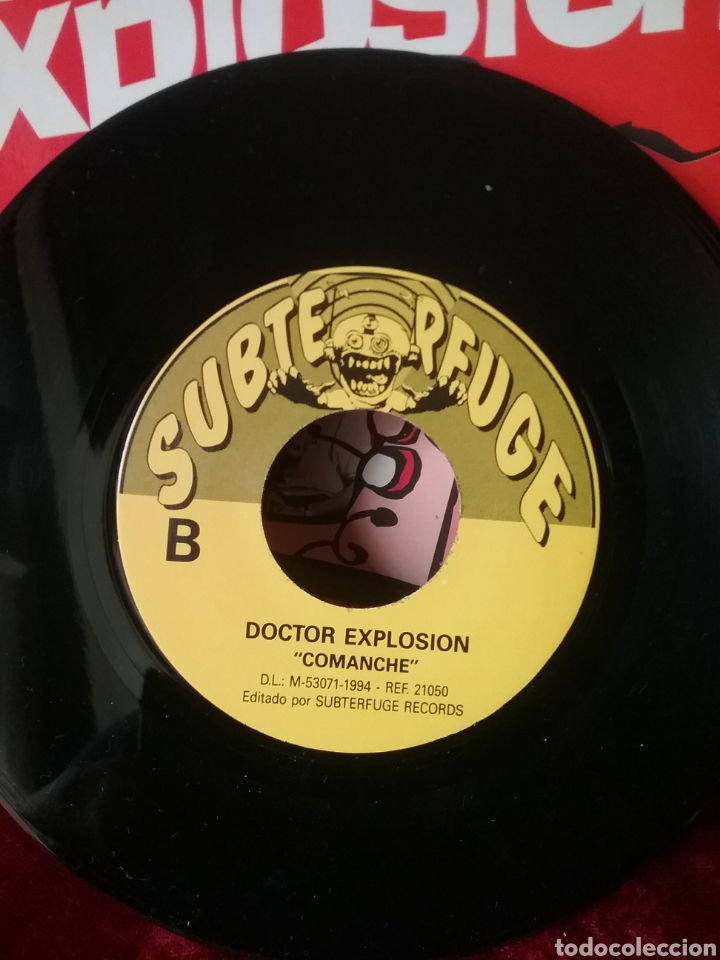 Discos de vinilo: Dr. EXPLOSION 1994 7&rdquo; Subterfudge Records - Foto 4