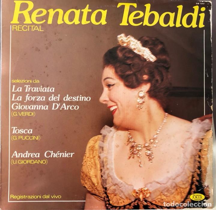 Discos de vinilo: Renata Tebaldi &lrm;&ndash; Operatic Recital - - Foto 1