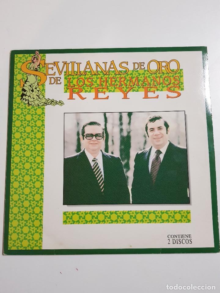 Discos de vinilo: Sevillanas de Oro de los Hermanos Reyes Hispavox 1991 Disco de Vinilo LP