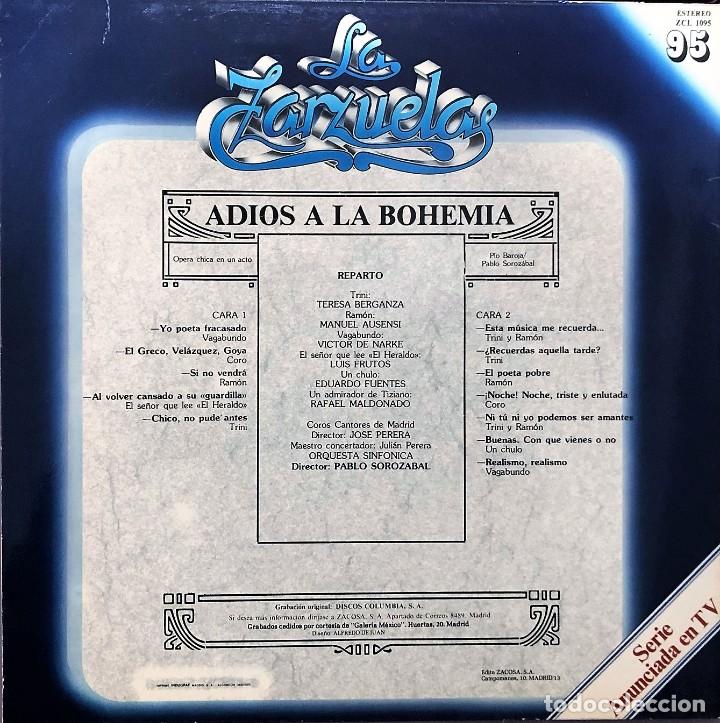 Discos de vinilo: LA ZARZUELA - ZACOSA - DISCO 95 - Foto 2