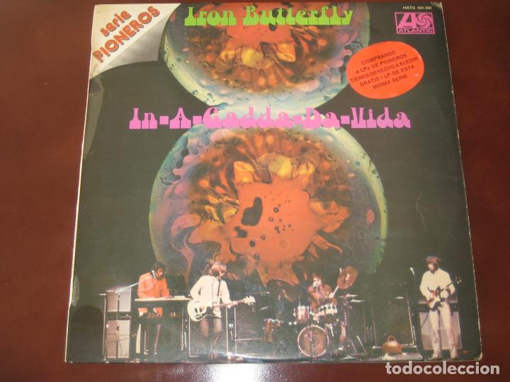 Discos de vinilo: IRON BUTTERFLY - ED. ESPA&Ntilde;OLA 1977 - Foto 1