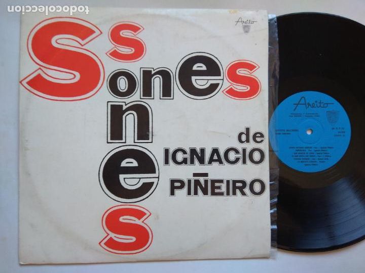 Disques de vinyle: SEPTETO NACIONAL. SONES CUBANOS DE IGNACIO PI&Ntilde;EIRO. LP AREITO LDA-3269. CUBA. SON. GUAJIRA. RUMBA.