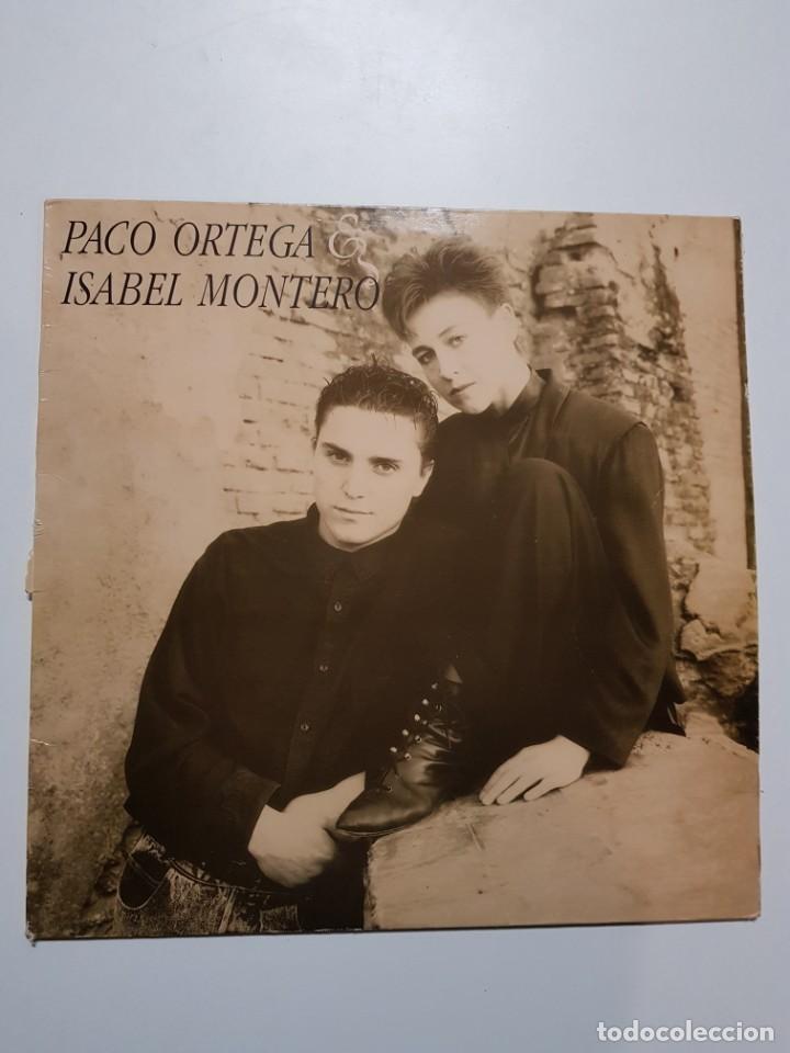 Discos de vinilo: Paco Ortega e Isabel Montero Hispavox 1988 Disco de Vinilo LP - Foto 1