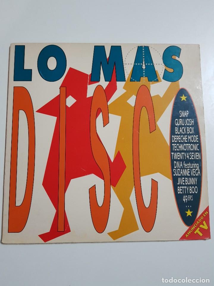 Discos de vinilo: Lo mas Disco Blanco y Negro Dro Ginger Metropol BMG 1990 Disco de Vinilo LP