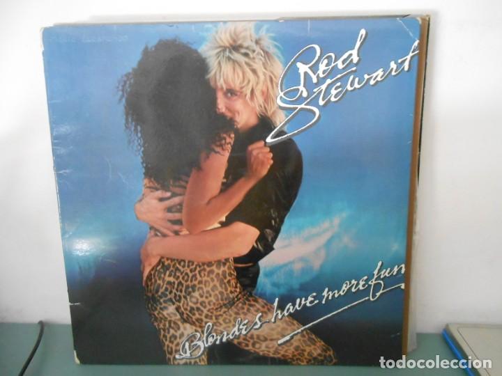 Discos de vinilo: ROD STEWART - BLONDES HAVE MORE FUN - Foto 1